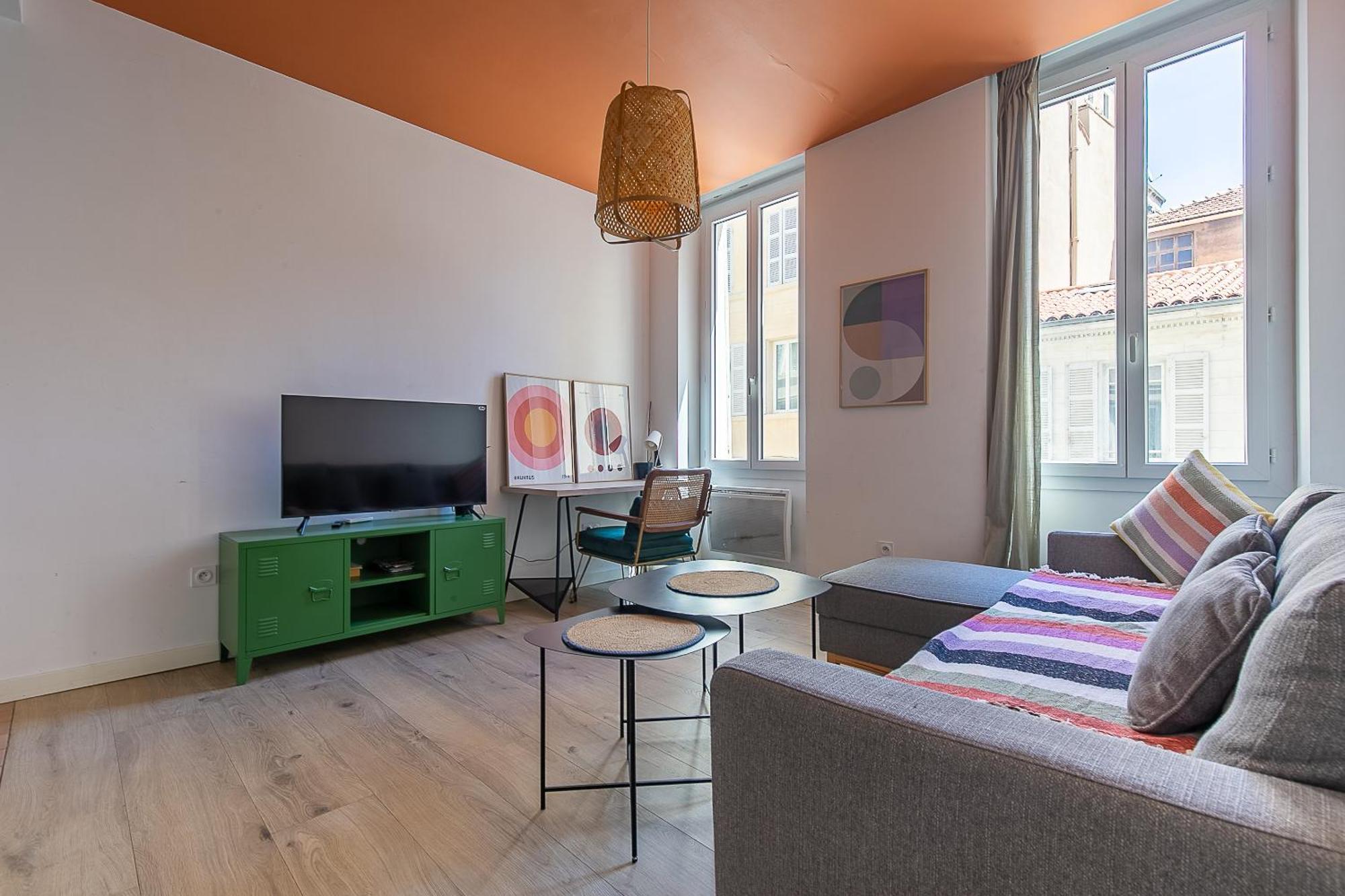 T2 Lumineux Avec Climatisation Apartment Marseille Exterior photo